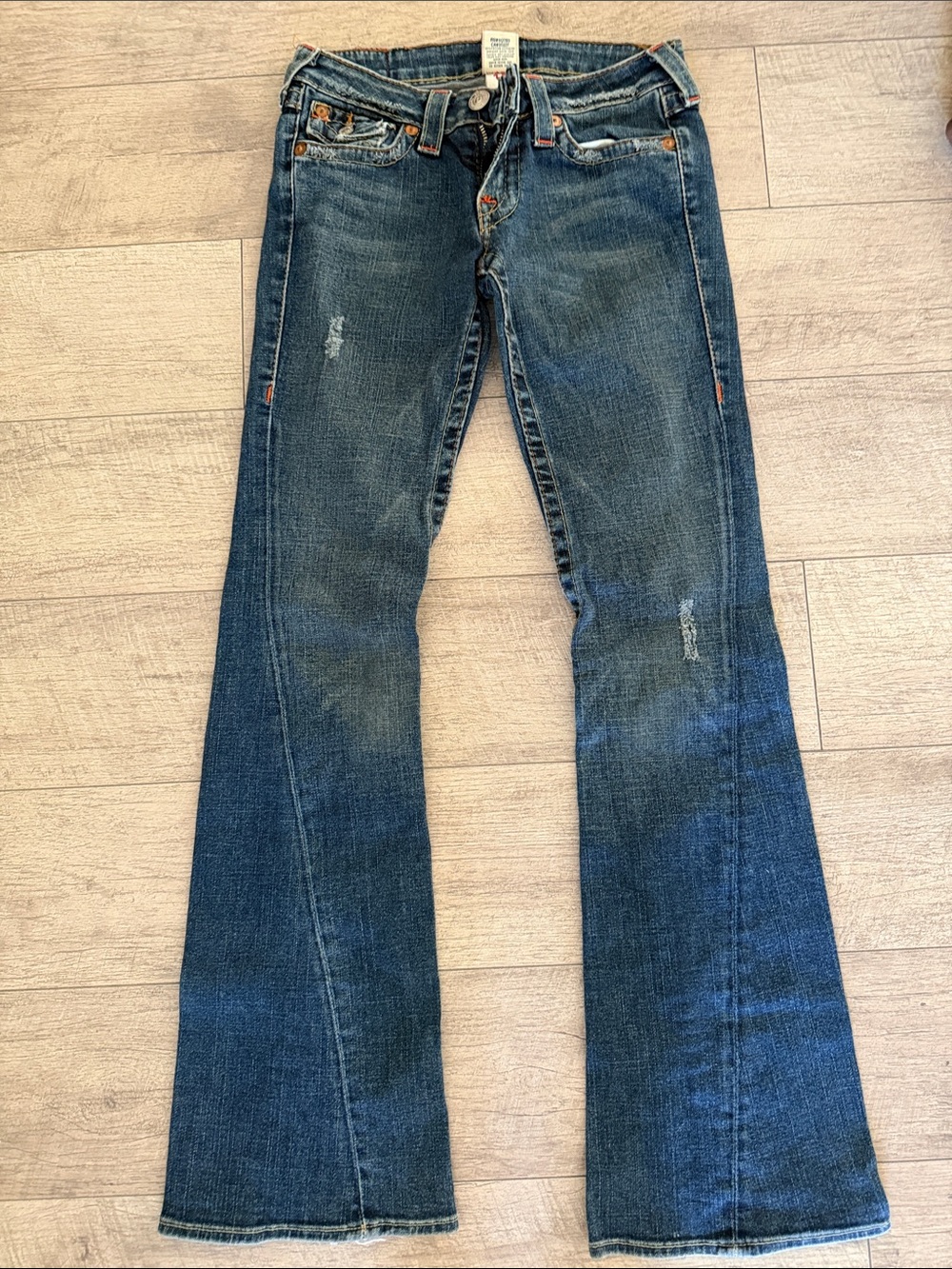 True Religion Dark Blue Flare Jeans